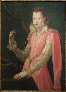 Portræt af en ung kvinde som Portia Catonis