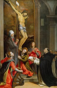 Vision af Saint Thomas Aquinas, 1593.