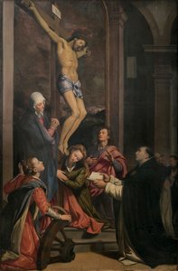 Vision af Saint Thomas Aquinas, 1593.