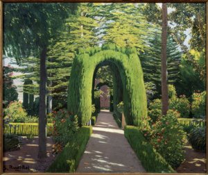 Glorieta. Alcoy Garden af Santiago Rusiñol