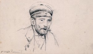 Undersøgelse af en mand af Santiago Rusiñol