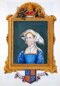 Portræt af Anne Boleyn kaldet dronning Mary forkert fra 