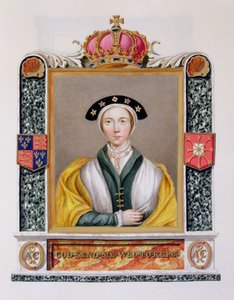 Portræt af Anne af Cleves (1515-57) 4. dronning af Henry VIII fra 