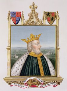 Portræt af Edward III (1312-77) Konge af England fra 1327 fra 