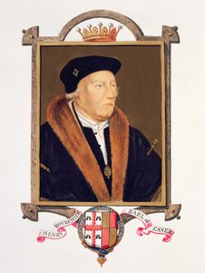 Portræt af Henry Bourchier (d.1539) 2. jarl af Essex fra 