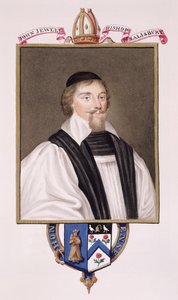 Portræt af John Jewel (1522-71), biskop af Salisbury, fra "Memoirs of the Court of the Queen Elizabeth of Queen Elizabeth", udgivet i 1825 (wc og gouache på papir)