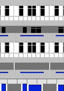 Brutalist Block, 2018 (digital)