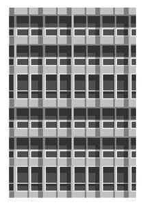 Brutalistisk facade, 2015 (digital)