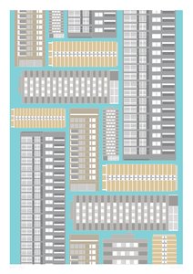 Modern Block, 2014 (grafisk giclee-print)