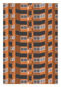 Worlds End Estate, 2014 (grafisk giclee-print)