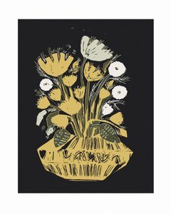 Rustikke gyldne blomster