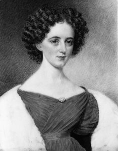 Portræt af en dame, 1830.