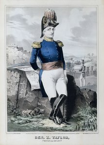 General Z. Taylor (Rough and Ready) af Sarony and Major