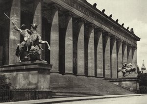 Berlin: Altes Museum; Det Gamle Museum (s/h foto)