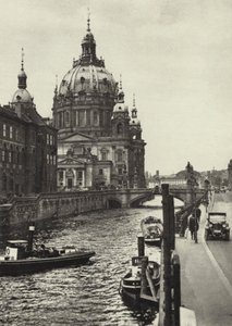 Berlin: Dom; Katedral (s/h foto) af Sasha Stone