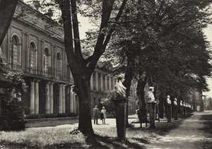 Berlin: Charlottenburg Palace, haveside; Charlottenburg Palace, Garden Front (s/h foto) af Sasha Stone