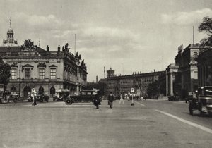 Berlin: Våbenkammer og Kronprinspalads; Arsenal og Kronprinspaladset (s/h foto) af Sasha Stone