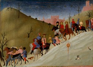 Magiernes rejse, ca. 1433-35.