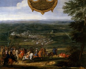 Trediveårskrig (1618-1648): “Slaget ved Nördlingen i 1645” Slaget ved Alerheim, også kaldet Andet Slag ved Nordlingen (eller Norlingue) den 3/08/1645, modsatte Frankrig ledet af Ludvig II Prins af Bourbon (Bourbon-Conde) sagde den Store Conde imod