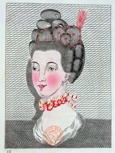 Frisørkunsten i Paris, 1767 af Sauveur Legros or Le Gros