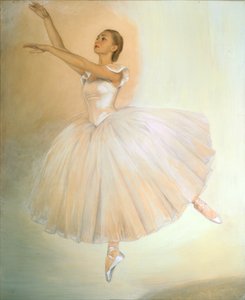 Portræt af en balletdanser