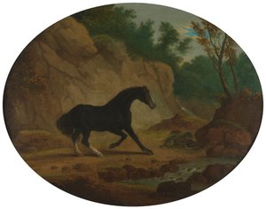 En hest, der er skræmt af en slange af Sawrey Gilpin