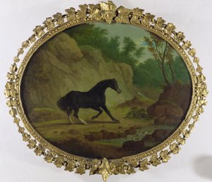 En hest skræmt af en slange, 1792 af Sawrey Gilpin