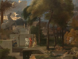Et klassisk landskab, sandsynligvis 1660