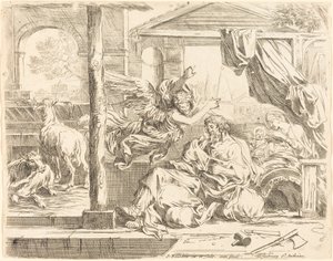 Sankt Josefs drøm af Sébastien Bourdon