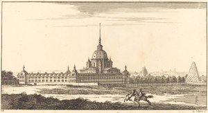Landskab med Kloster