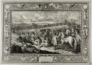 Belejring af turnering MDCLXVII af Sébastien Le Clerc the elder