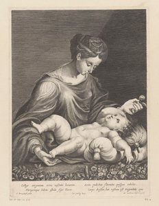 Mary med barn af Sébastien Vouillemont