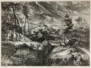 Landskab med Philemon og Baucis, fra Store Landskaber