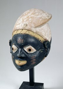 Gelede maske fra Yoruba Society, Nigeria