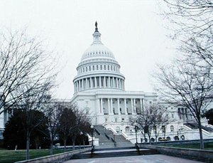 Capitol Hill, først bygget i 1793 (foto) af School American
