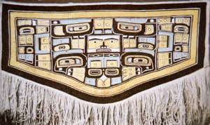 Chilkat tæppe, Tlingit Tribe (tekstiler)