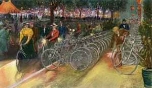 Cyklister i New York, ca. 1890, fra 