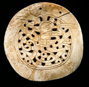 Gorget (havskald) af School American