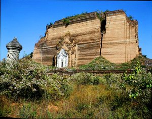 Mingun Paya, bygget 1790-1816 (foto) af School Burmese