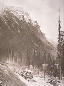 Canadian Pacific Railway Train, ca. 1925 (s/h-billede)