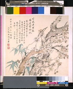 Album Of Flowers And Birds, ukendt dato (blæk og farve på silke) af School Chinese