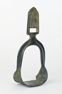 Kinesisk stigbøjle, 6.-7. århundrede (bronze) af School Chinese