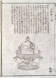 Jordkloden - kinesisk dokument. Anonym gravering. Saml. Selva. af School Chinese