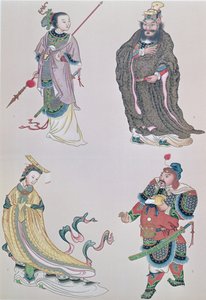 Helte og heltinder fra kinesisk historie, herunder kejserinde Wu