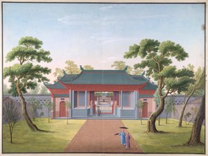 Honam Temple - Indgangsport af School Chinese