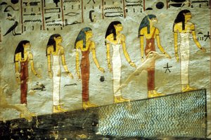 Det gamle Egypten, Maleri, Ramses I
