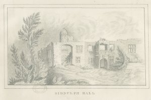 Biddulph Hall (gammel): blyantstegning, nd [?1830