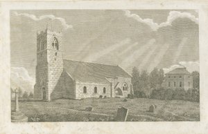 Blymhill Kirke: gravering af School English