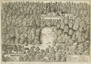 Boscobel House: gravering, nd [1809] (tryk) af School English