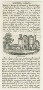Boscobel House: træsnitsgravering, nd [c 1830] (tryk) af School English
